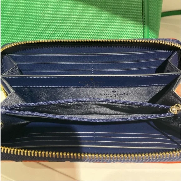 Kate Spade Chelsea Large ContinentalWallet Butterfly Multi